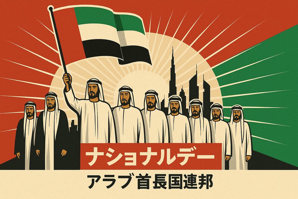 UAEナショナルデーのポスター